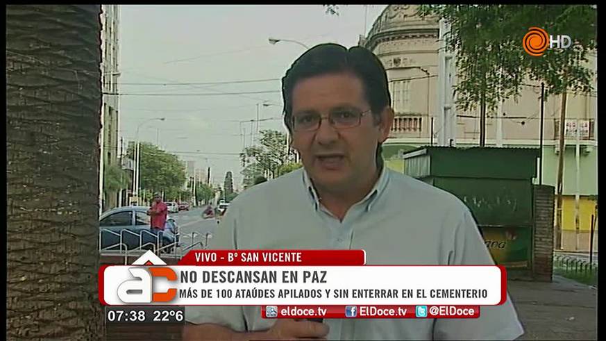 Cementerio San Vicente: abandono e inseguridad