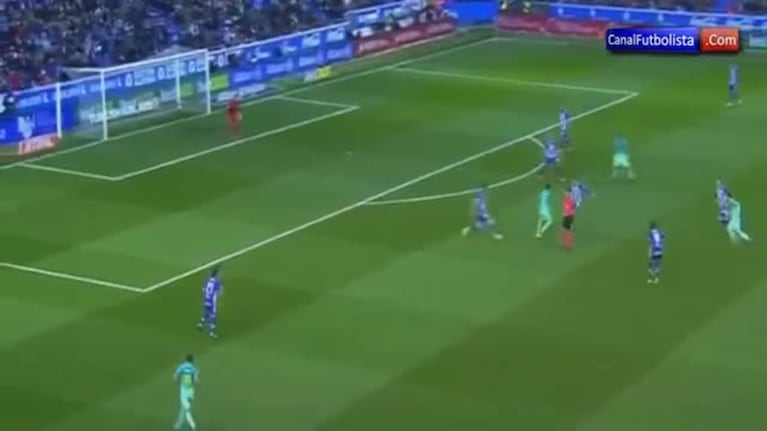 El gol de Messi al Alavés