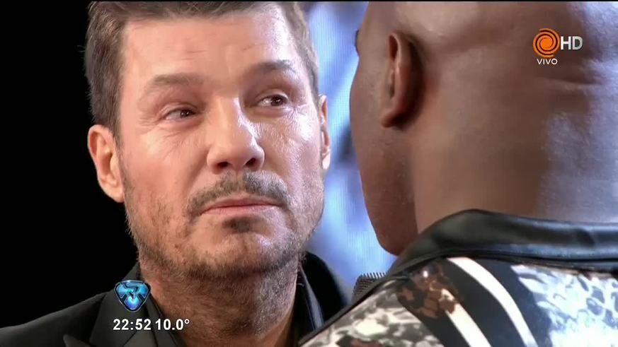 Tinelli desafió a Holyfield