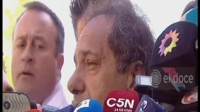 La palabra de Scioli al votar en el balotaje