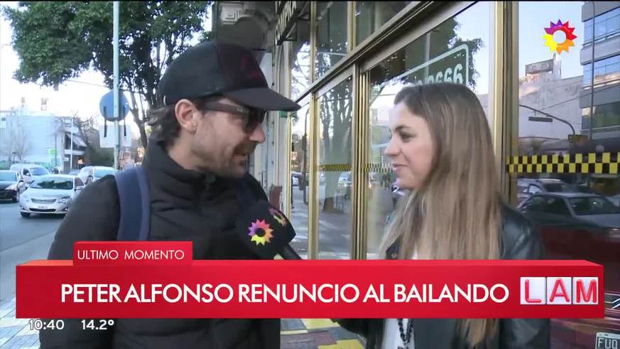 Pedro Alfonso renunció al Bailando