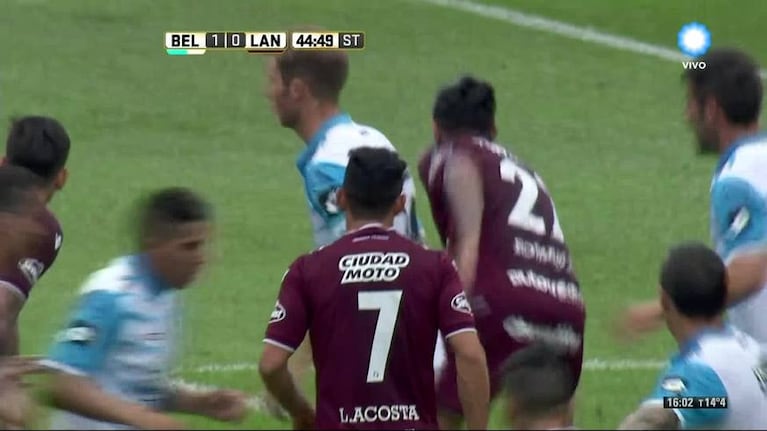 Acosta empató sobre el final del partido