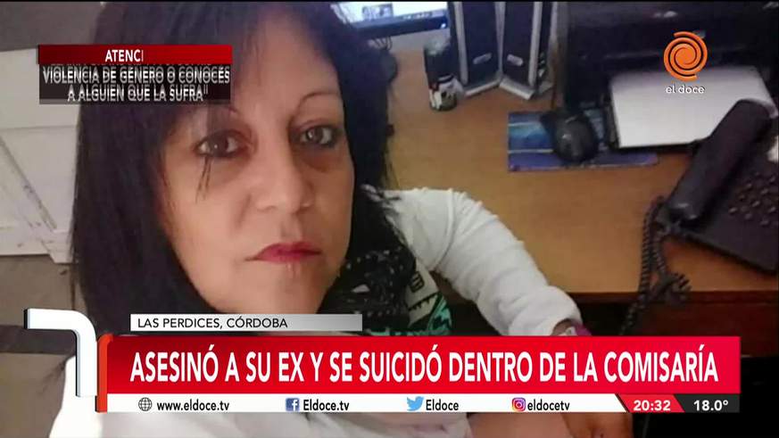 Asesinó a su ex y se suicidó en la comisaría