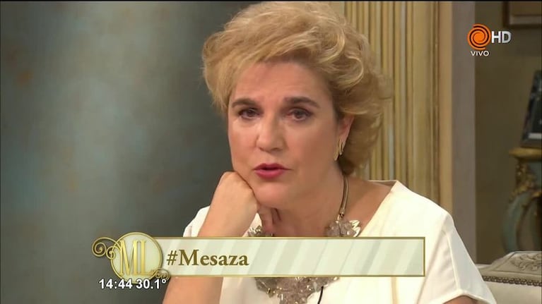 Rabolini explotó en lo de Mirtha