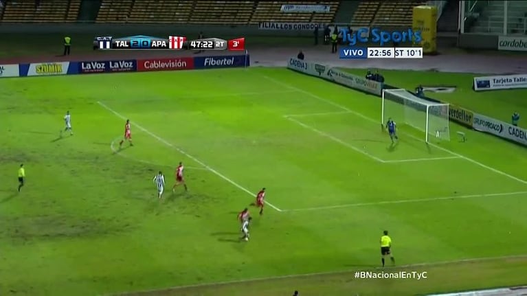 Strahman cerró el 3-0 de Talleres ante Atlético Paraná