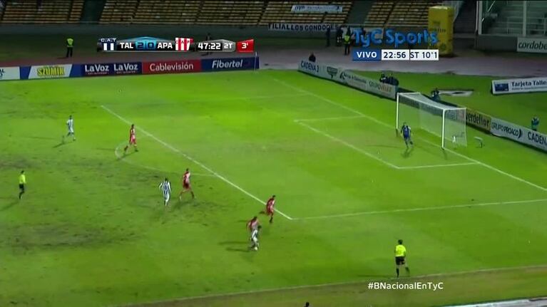 Strahman cerró el 3-0 de Talleres ante Atlético Paraná