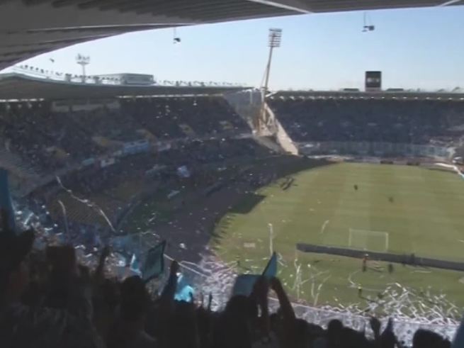 La salida de Belgrano y Talleres al Kempes