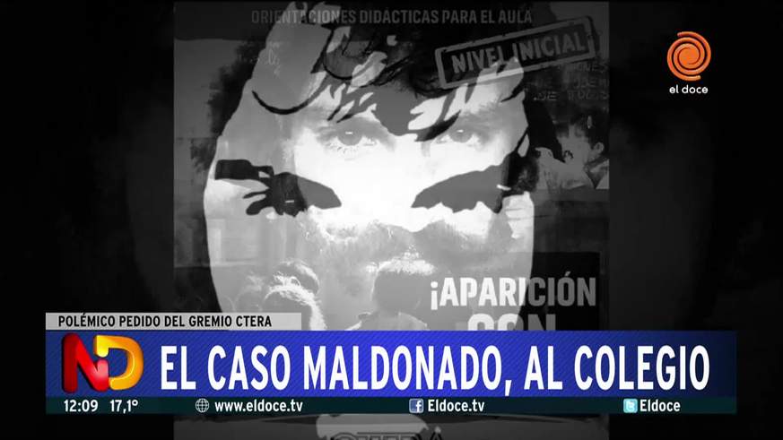 La CTERA propuso que el caso Maldonado se trate en las escuelas