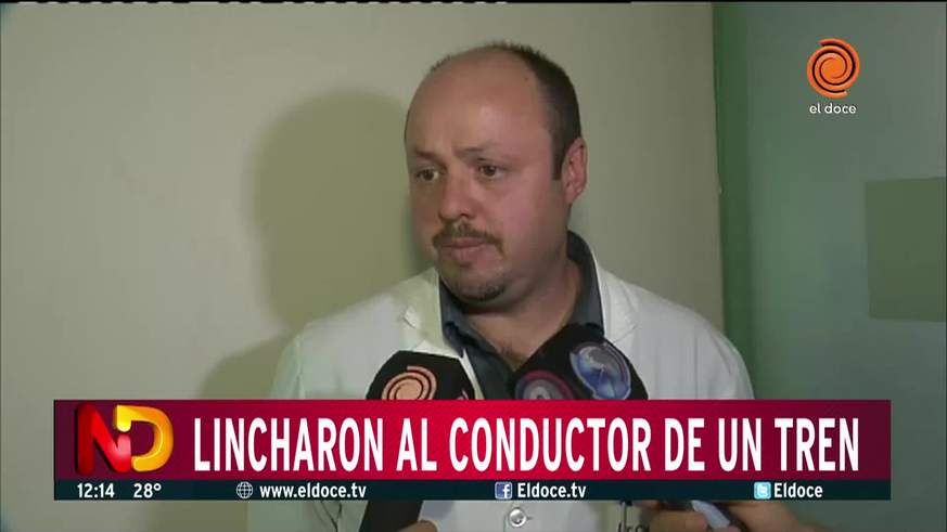 Parte médico del maquinista linchado