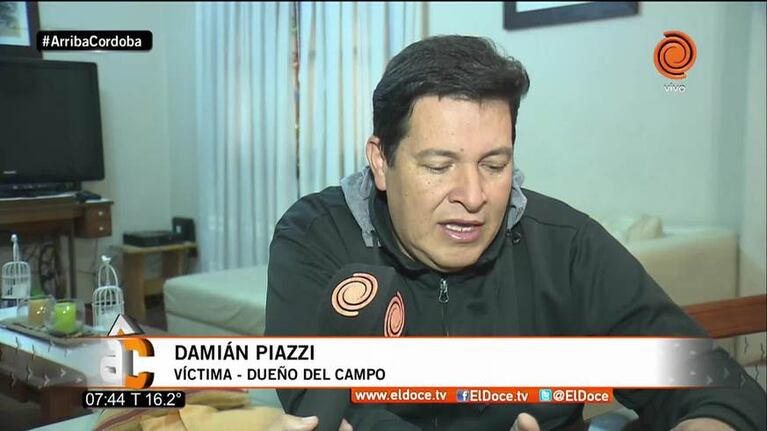 El periodista Damián Piazzi sufrió un millonario asalto
