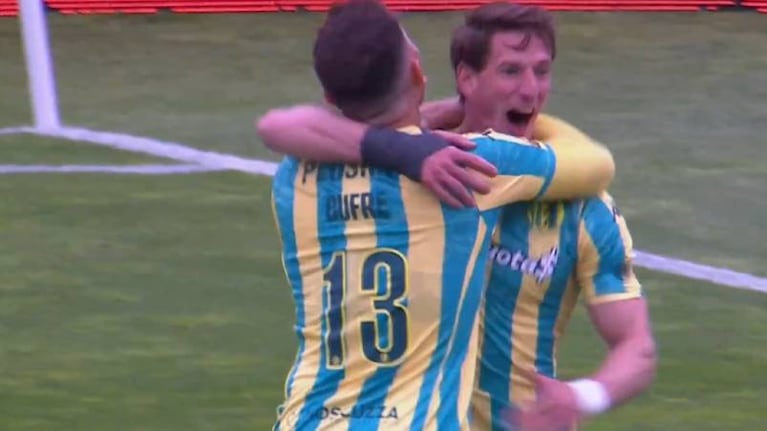 El gol de Vombergar para el 1 a 0 de Aldosivi ante Belgrano en Mar del Plata