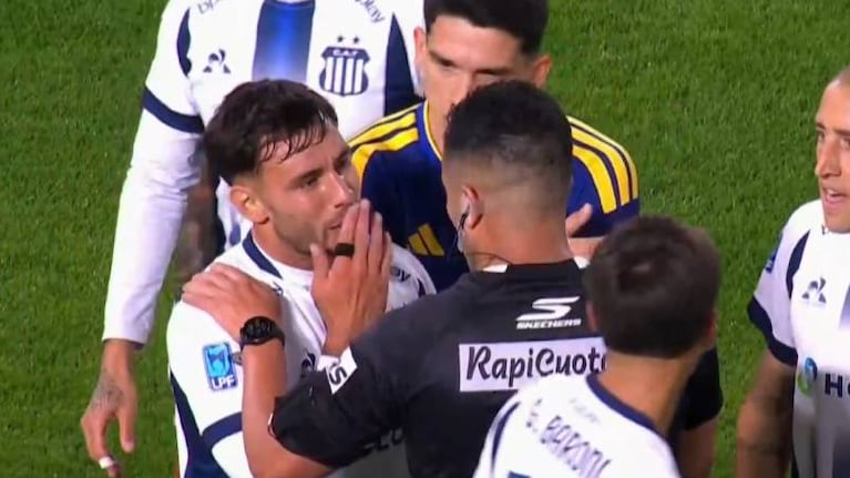 Gol de Merentiel para el 1 a 1 de Boca ante Talleres y el reclamo por una supuesta falta