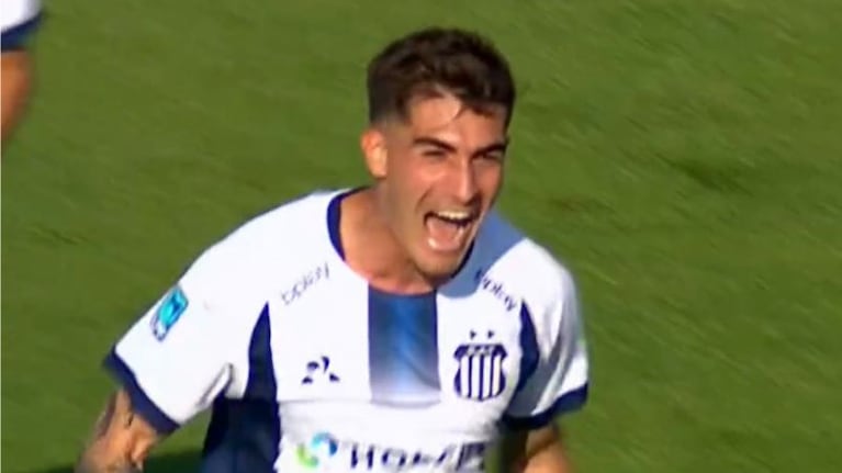 El tremendo golazo de Fascendini y el 1 a 0 de Talleres sobre Riestra