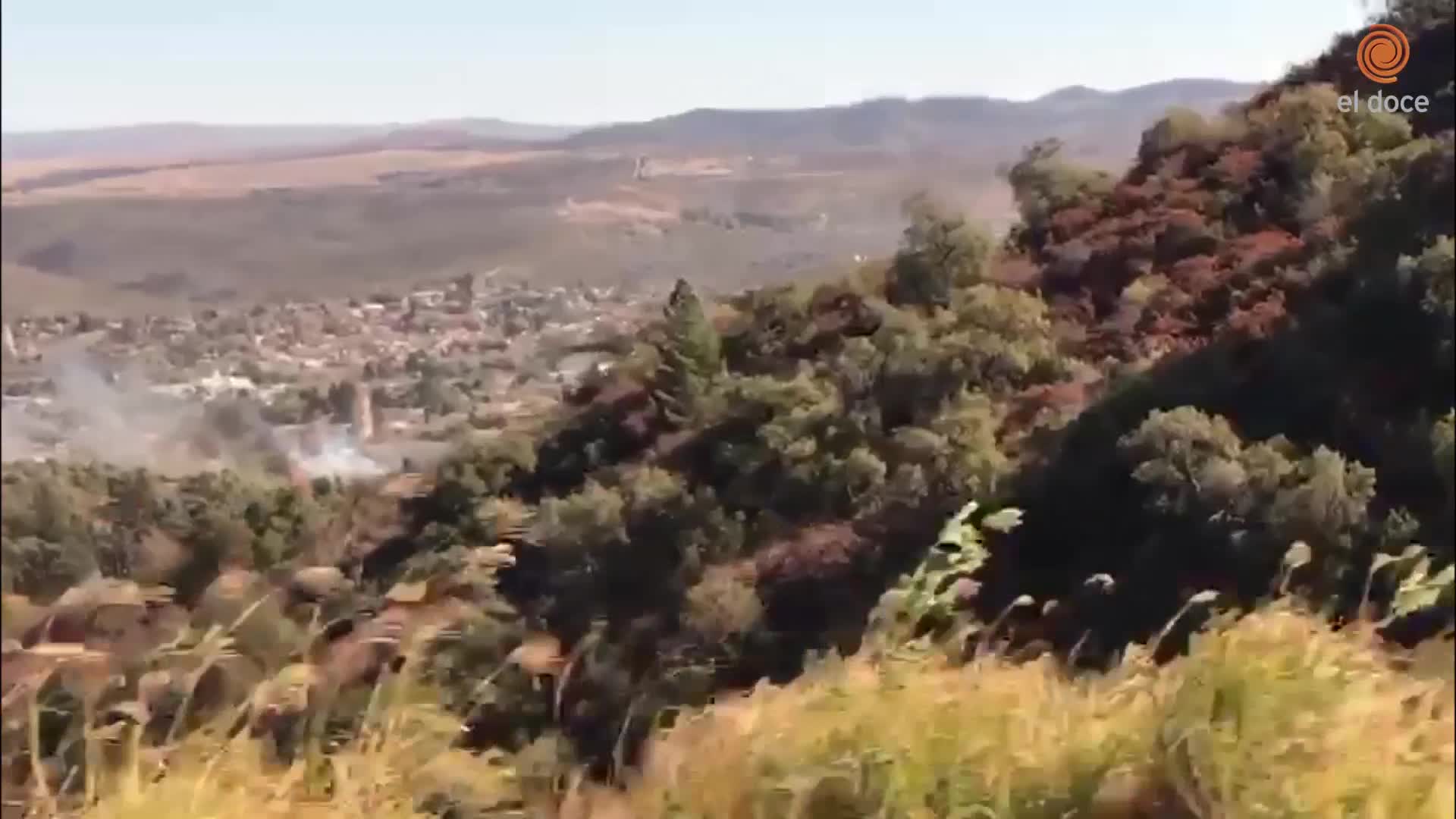 Fuego descontrolado en Salsipuedes por el viento