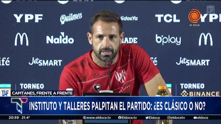 Carranza y Herrera opinaron sobre la rivalidad entre Instituto y Talleres