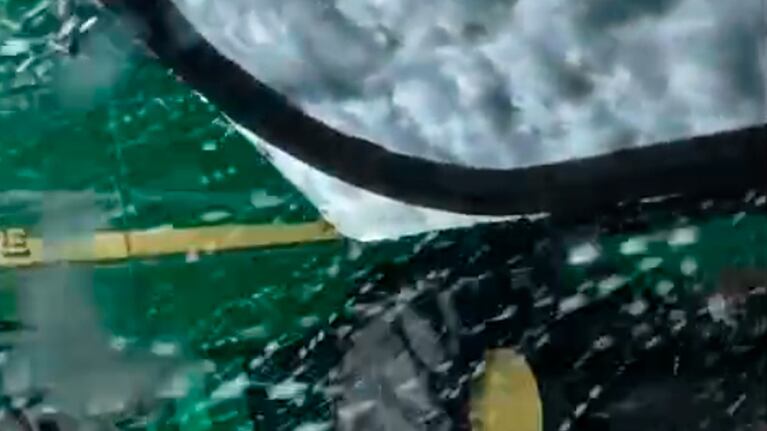 Nieve en localidades de San Luis
