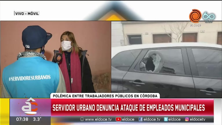 Servidor urbano denunció ataque de municipales