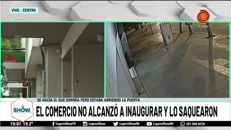 Les desvalijaron la despensa: “Ibamos a inaugurar ese mismo día”