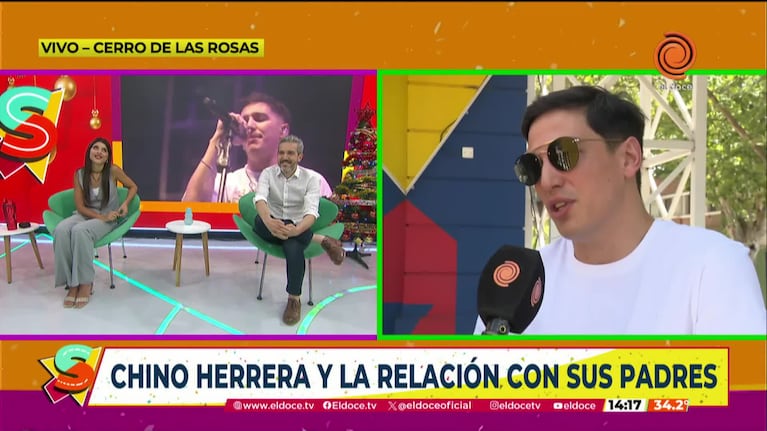 El Chino Herrera recordó sus comienzos en la música