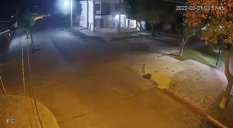 Así roban las luces en un casa en barrio Altamira