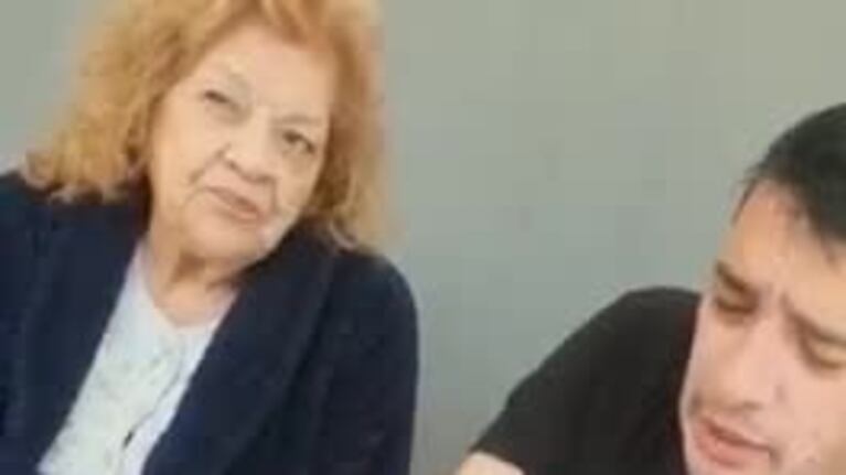 Kesito Pavón y Doña Chicha, pura ternura