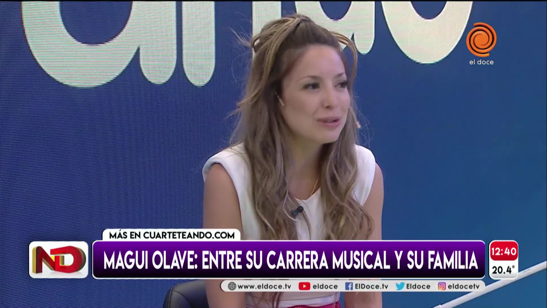 Magui Olave y sus comienzos en la música