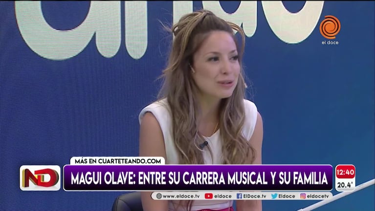 Magui Olave y sus comienzos en la música