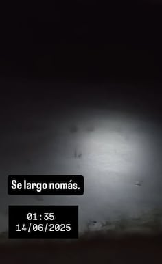 Cayó nieve en el cerro Champaquí