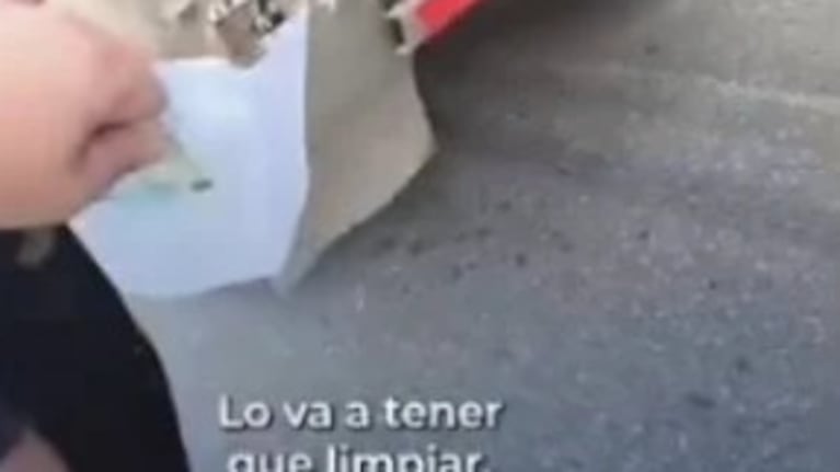 La súplica de un camionero para evitar una multa en la ruta
