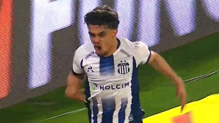 El gol de Ronaldo Martínez y el 1 a 0 de Talleres ante Vélez