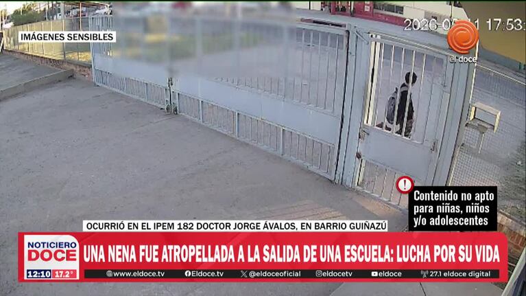 Así fue el accidente que dejó a una nena de 12 años en coma