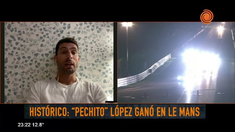 La emoción de Pechito López tras ganar Le Mans