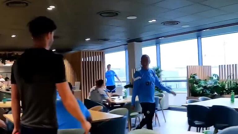 La recibida del Manchester City a Julián Álvarez