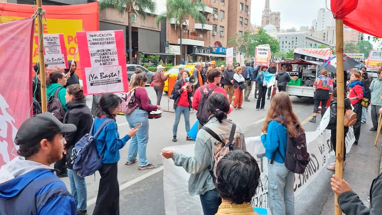 La reacción de los estudiantes en Córdoba tras el veto a la ley de financiamiento universitario