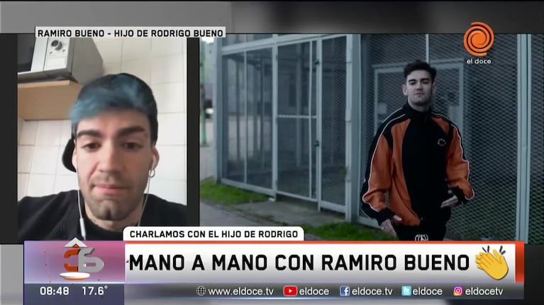 Ramiro Bueno recordó a su papá en Arriba Córdoba