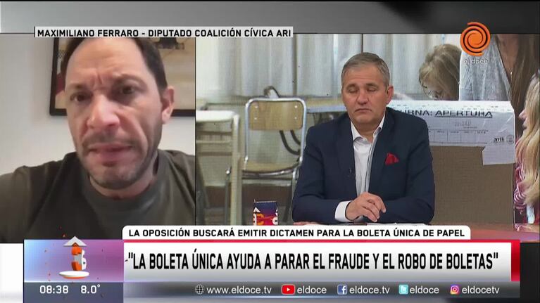 La oposición busca el dictamen para la Boleta Única