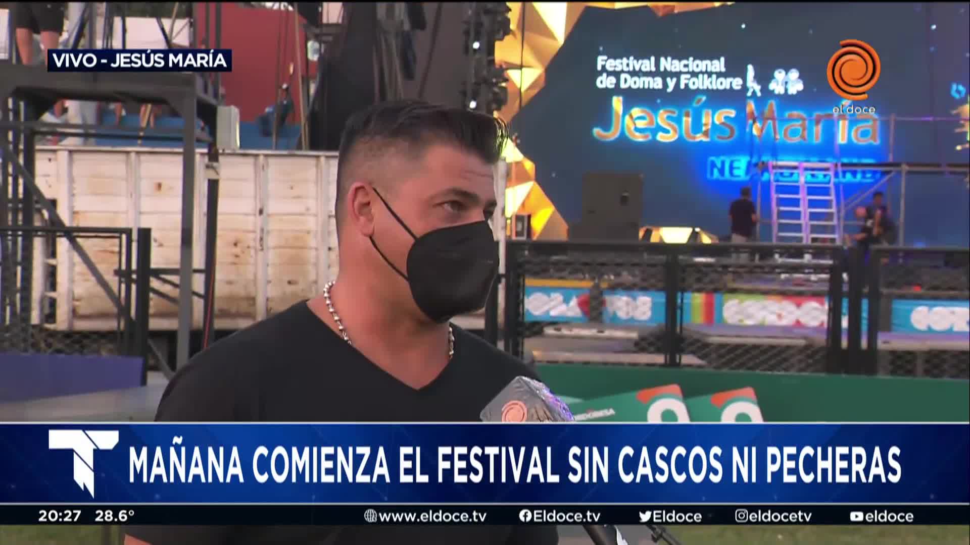 El festival de Jesús María tiene todo listo para su primera noche