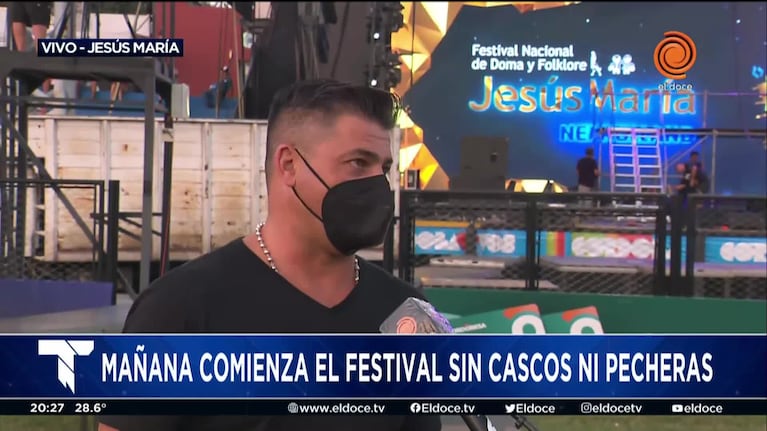 El festival de Jesús María tiene todo listo para su primera noche