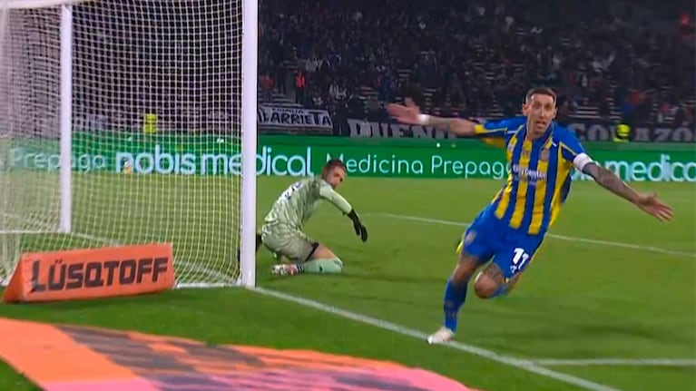 Doblete de Di María para el empate de Rosario Central ante Talleres