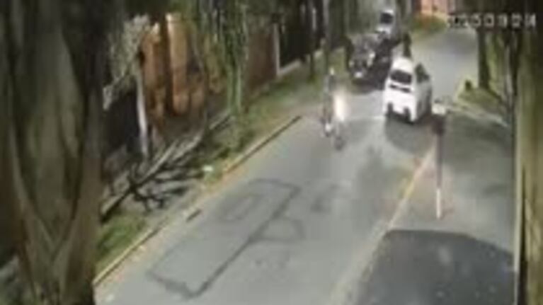 Defendió a los tiros a una familia que era asaltada