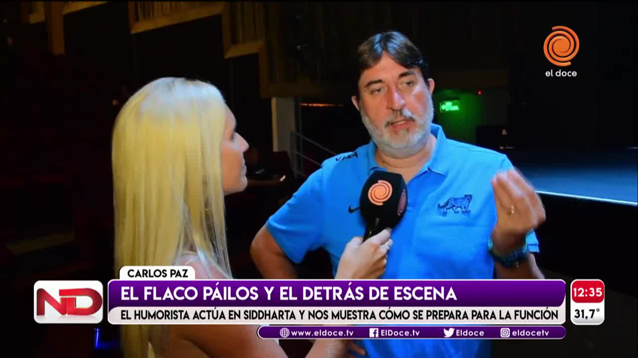 La transformación del Flaco Pailos en Siddharta