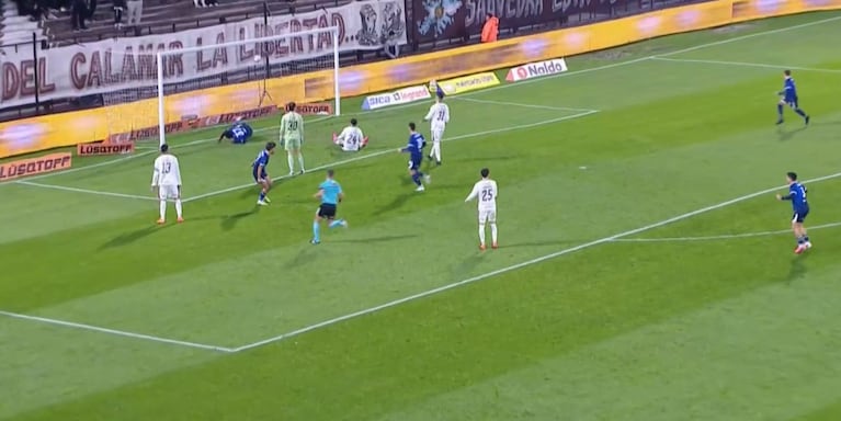Rick marcó para Talleres: el gol que abrió el marcador ante Platense