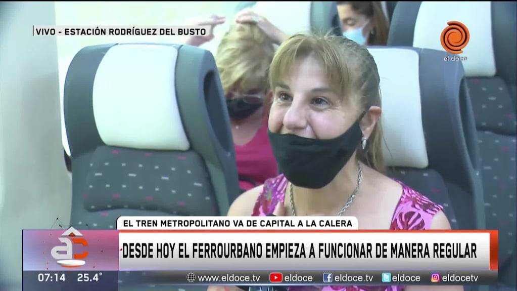 Ferrourbano, el tren que conecta Córdoba con La Calera