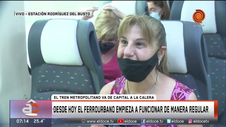 Ferrourbano, el tren que conecta Córdoba con La Calera