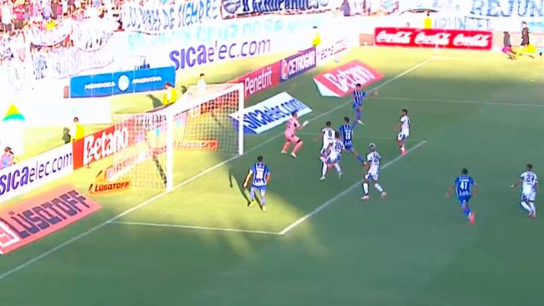 El gol anulado para Godoy Cruz ante Talleres