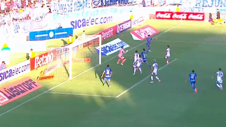 El gol anulado para Godoy Cruz ante Talleres