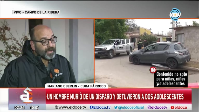 El padre Oberlin reflexionó sobre el drama de los barrios afectados por las drogas y la violencia