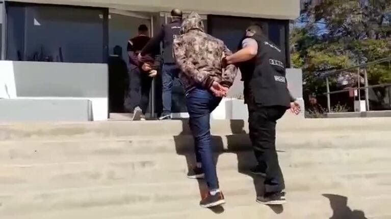 Así detuvieron a los jugadores de Bella Vista