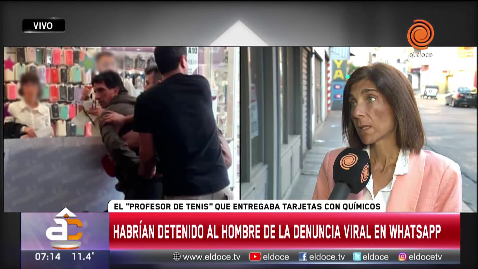 Audio viral y detenido: analizarán las tarjetas con "químicos"