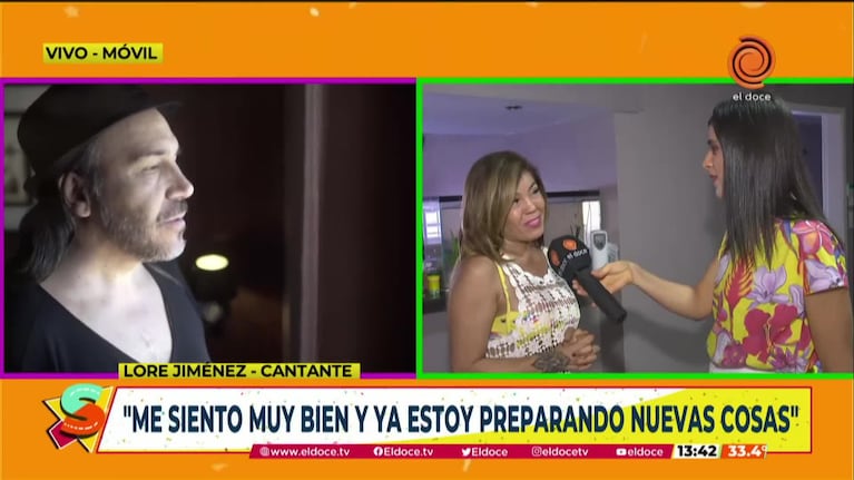 La primera presentación de Lore Jiménez